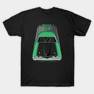 Ford Falcon XA GT 351 - Calypso Green and Black T-Shirt